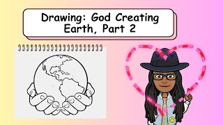 HOW TO DRAW THE BIBLE Story 1236 GODS CREATION PART 2 [upl. by Remos18]