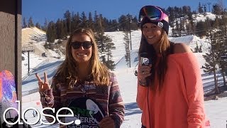 Jamie Anderson Olympic Slopestyle Gold Medal Winner PreOlympic Interview [upl. by Elery228]