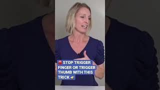 Stop Trigger Finger or Trigger Thumb FAST virtualhandcare handexercises thumb triggerfinger [upl. by Bertrando8]