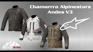 CHAMARRA ALPINESTARS ANDES V3 DRYSTAR [upl. by Candyce]