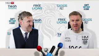 Southgate and Maguire Press Conference [upl. by Nirhtak16]