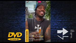 Pardison Fontaine LIVE from Paris giving us motivation while comments PRESS him about Megan amp Jada [upl. by Nanahs542]