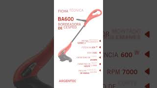 Bordeadoras Argentec BA600  BA1000 [upl. by Suchta]