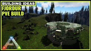 HOW TO BUILD A FJORDUR PVE BASE  ARK SURVIVAL [upl. by Koziarz]