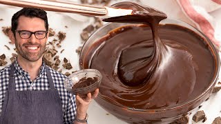 Chocolate Ganache Recipe  All My Tips and Tricks [upl. by Buine]