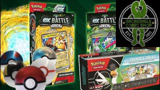 Opening the new Pokeball Tin and Trainers Toolkit [upl. by Anaj]