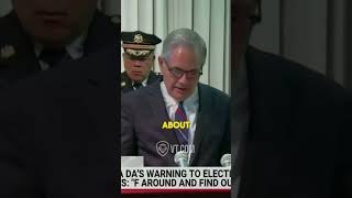 Philly DA Larry Krasner Warns quotF Around and Find Outquot on Election Day Intimidation [upl. by Nitsuj]