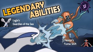 Giving LEGENDARY Pokemon NEW ABILITIES [upl. by Elwin389]