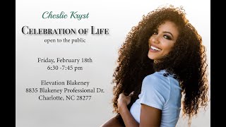 Cheslie Kryst Celebration of Life Ceremony [upl. by Kciredorb]