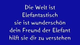 Die Sendung mit dem Elefanten titelmusik zum mitsingen [upl. by Ophelie]