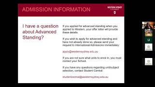 International Orientation Q amp A for admission enrolment and timetabling [upl. by Ecinrev]