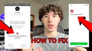 How To FIX Cash App Payments Failing or Declining 2024 [upl. by Adah]