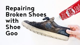 How To Fix Hopelessly Worn Out Shoes [upl. by Eilrahs153]