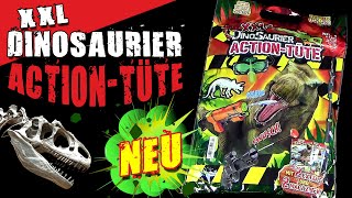 XXL Dinosaurier Action Tüte 124 mit 2 Extras  2 Magazine  2ter Versuch  was ist drin [upl. by Alacim]