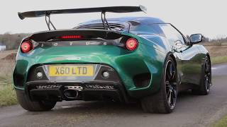 Lotus Evora GT430 titanium exhaust sounds [upl. by Yssis]