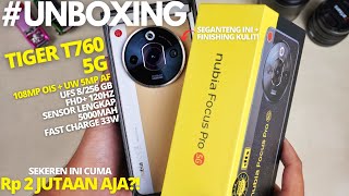 INI KEREN BANGET🔥 UNBOXING Nubia Focus Pro 5G Indonesia  TES KAMERA MENYALA Nubia [upl. by Alene]