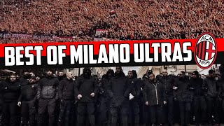 MUST SEE  CURVA SUD MILANO ULTRAS BEST MOMENTS  2024  BEST CHANTS [upl. by Ttnerb]