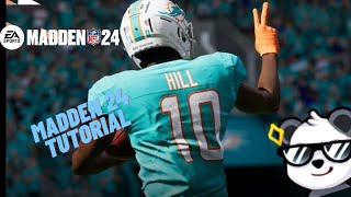 How To Do The Tyreek Hill Signature Celebration In Madden NFL 24 [upl. by Bernadene]