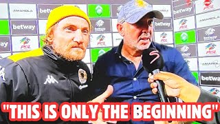 Kaizer Chiefs Coach Post Match Interview [upl. by O'Meara]