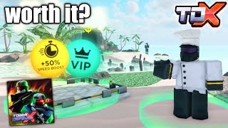 Are TDX GAMEPASSES Worth It  ROBLOX [upl. by Jenni]