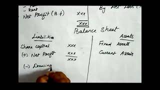 Financial Accounting tutorial Final Accounts in very simple way by kauserwise [upl. by Arualana]