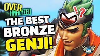 Overwatch Coaching  BEST BRONZE GENJI OverAnalyzed [upl. by Lupien423]