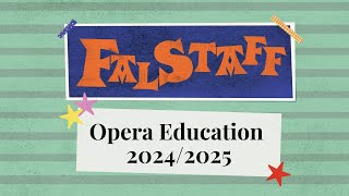 Presentazione Opera Education 202425  Falstaff [upl. by Neehsuan234]