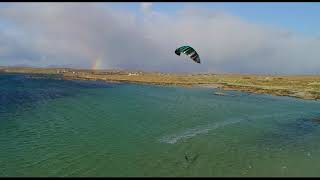 Kitesurfing Carna Connemara County Galway Ireland [upl. by Roman]