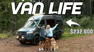 WERE LIVING IN A VAN a van life vlog [upl. by Anialad]