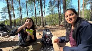 Camping Trip To Nuuksio Day 1  Empty Mind Travel  Summer diaries 2024 [upl. by Howes]