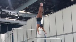 Becky Downie 🇬🇧  PreOlympic Training Beam amp Bars  July 2024 [upl. by Sices]