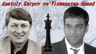 Partite Commentate di Scacchi 326  Karpov vs Anand  Analisi ⇨ Anatoly ⇨ Anand  1998 D48 [upl. by Aoh]