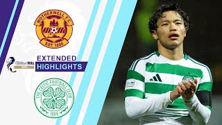 Motherwell vs Celtic Extended Highlights  SPFL  CBS Sports Golazo  Europe [upl. by Navinod]