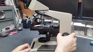 Final Checkout and Adjustments of Olympus BH2 Microscope [upl. by Fisk24]