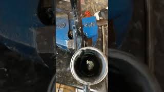 zzr1400 fork stanchion removal [upl. by Yentuoc]