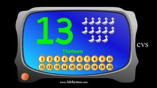 Learn Numbers for Children  3D Animation Counting 120 Numbers song [upl. by Erised749]