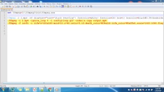 FFMPEG  add text to video [upl. by Sivrat]