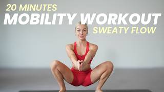 20 Min Full Body Mobility Workout  Sweaty Power Flow  Follow Along [upl. by Ennoval]