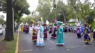 Chinelos en Xochimilco con el Niñopa 2014 [upl. by Orimisac885]