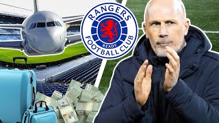 RANGERS MAN JETS INTO GLASGOW TO SAVE THE DAY   Gers Daily [upl. by Ahsiemaj]