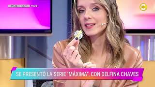 Se presentó la serie quotMáximaquot con Delfina Chaves en el papel de Máxima Zorreguieta │VLC│ 090824 [upl. by Annuahs]