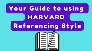 How to use HARVARD REFERENCING Style 🖊 lesson fyp referencing academic [upl. by Mulloy]