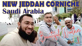 Jeddah Corniche Beautiful Weather  Red Sea  Saudi Arabia [upl. by Osi]