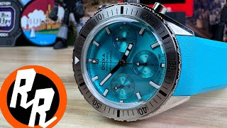 Doxa Sub CGraph Aquamarine Diving Chronograph Exquisite Timepieces [upl. by Woodhead]