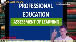 ASSESSMENT OF LEARNING UPDATED PROF ED LET REVIEWER [upl. by Llennhoj]