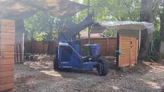 MOFFETT FORKLIFT DELIVERY Tight driveway amp yard MUST SEE [upl. by Dambro477]