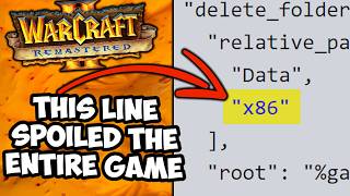 Warcraft 2 Remaster Revealed by Code Leak [upl. by Davena]