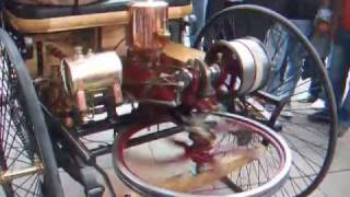 The first car ever running live The Benz Motorwagen 1885 [upl. by Calabresi304]