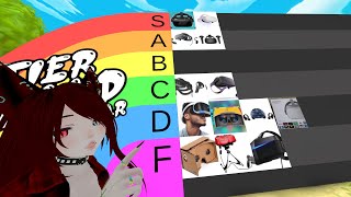 THE VR HEADSET TIER LIST [upl. by Baxter5]