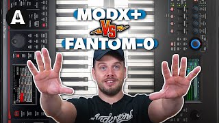 Roland vs Yamaha  Is the NEW MODX better than the Fantom0 [upl. by Niamrahc]